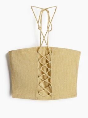 Metallic Divided Top